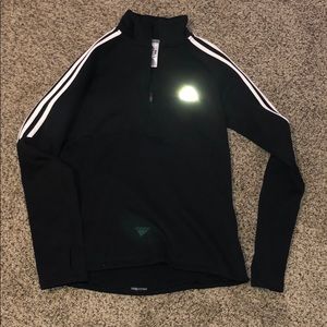 adidas running quarter zip